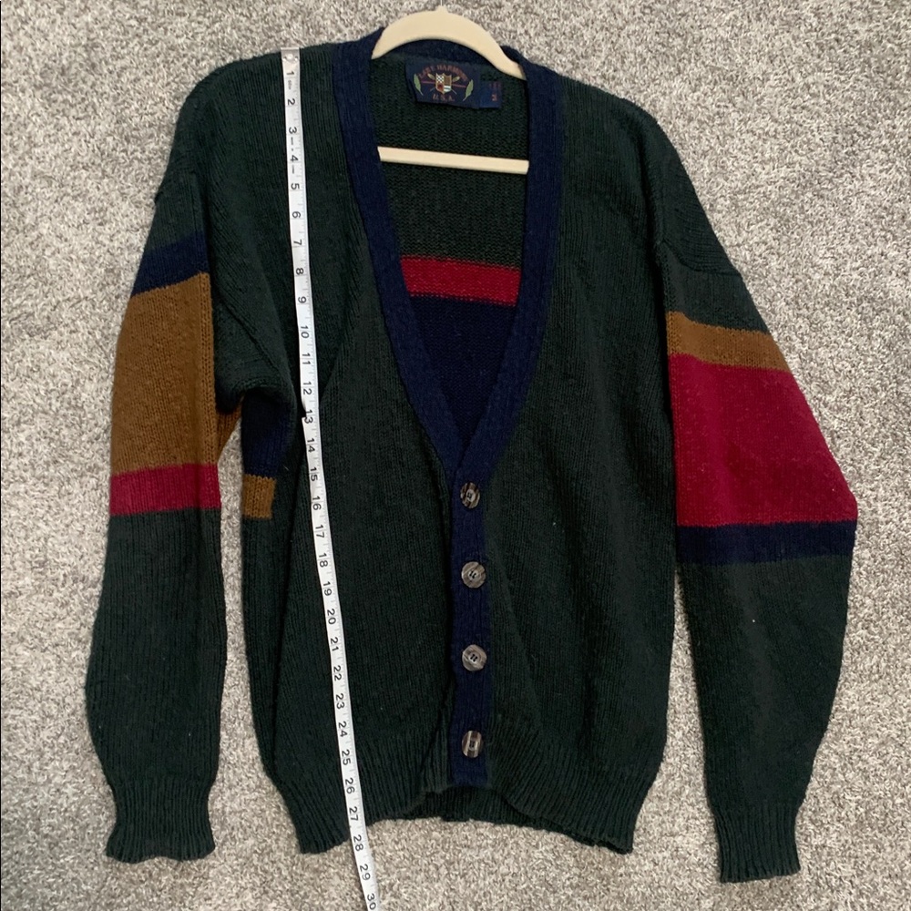 Vintage Lake Harmony Patchwork Oversized Cardigan… - image 7